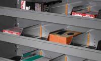 ESTANTERIAS CON SEPARADORES PARA EQUIPAMIENTO DE FURGONETAS TALLER