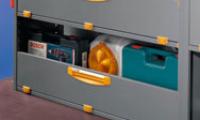 PUERTA ABATIBLE PARA EQUIPAMIENTO DE FURGONETAS TALLER